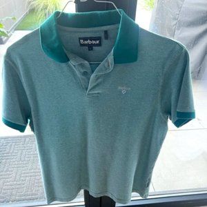 Men's Barbour Polo - Green